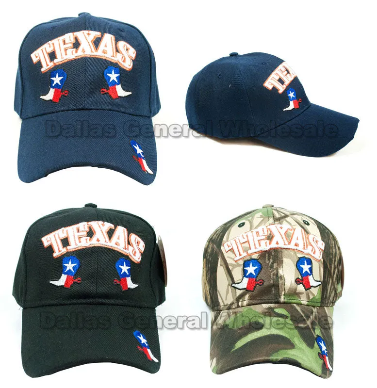 "Texas Boots" Adults Casual Caps Wholesale