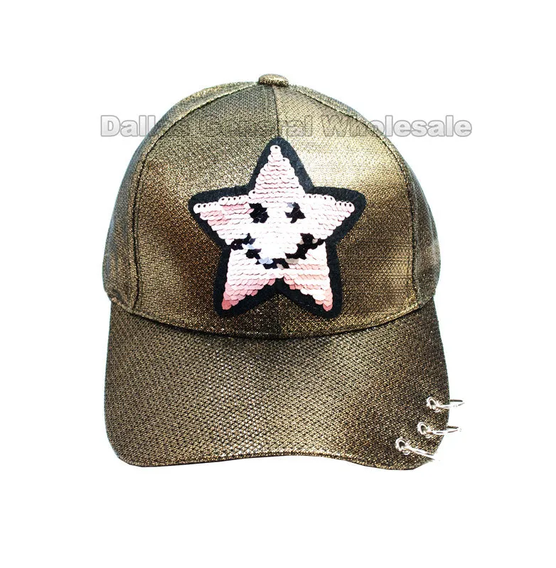 Reversible Sequins Star Fashion Caps Wholesale