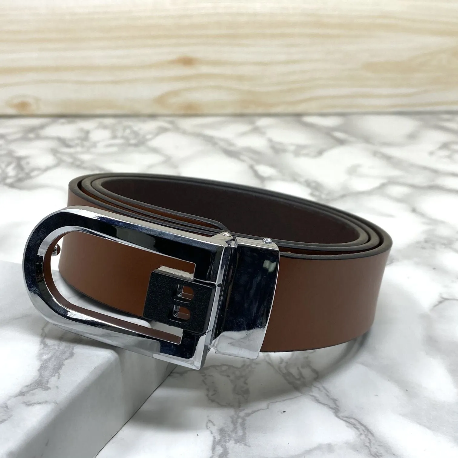 Stylish Design Men Formal Genuine Leather Belt-JonasParamount