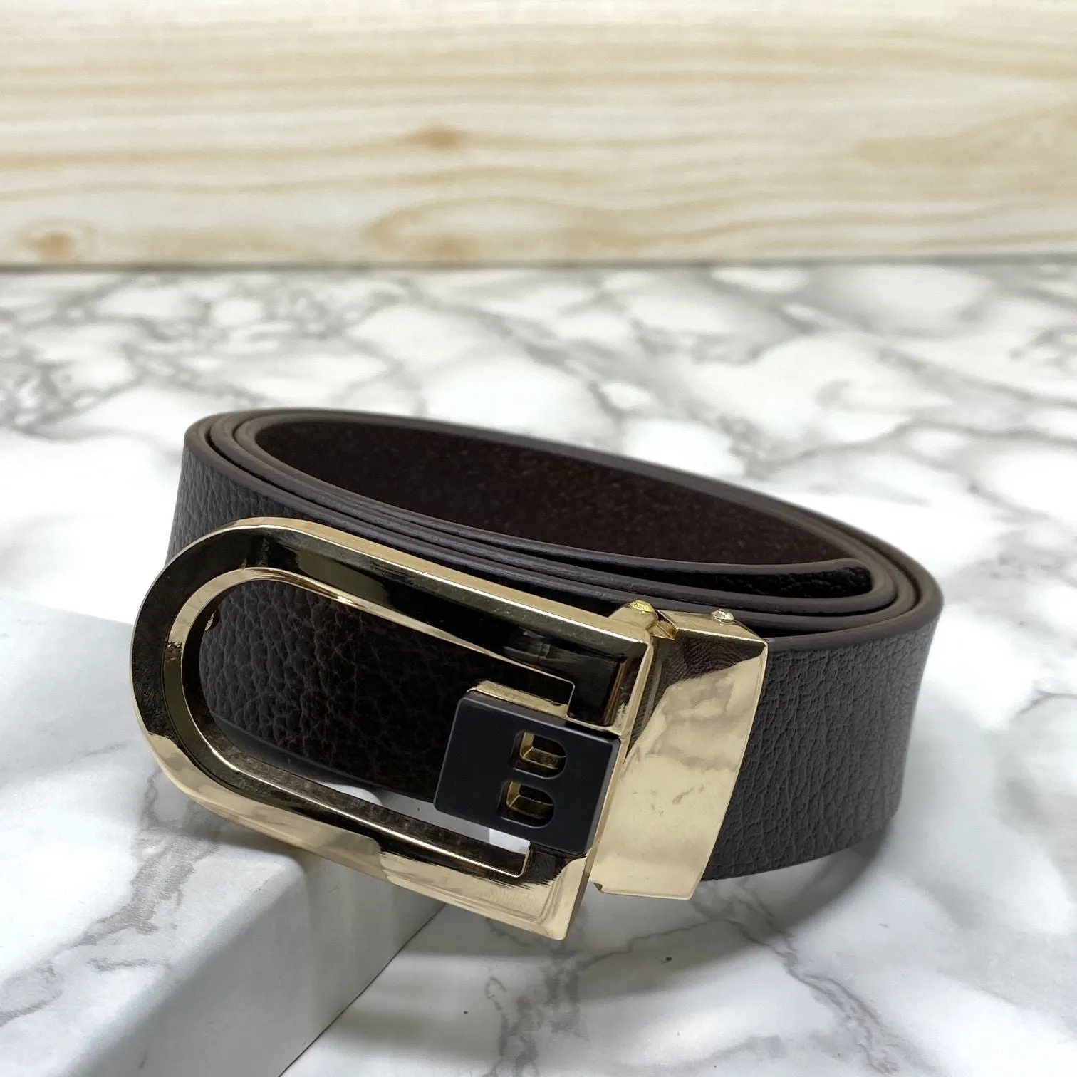 Stylish Design Men Formal Genuine Leather Belt-JonasParamount