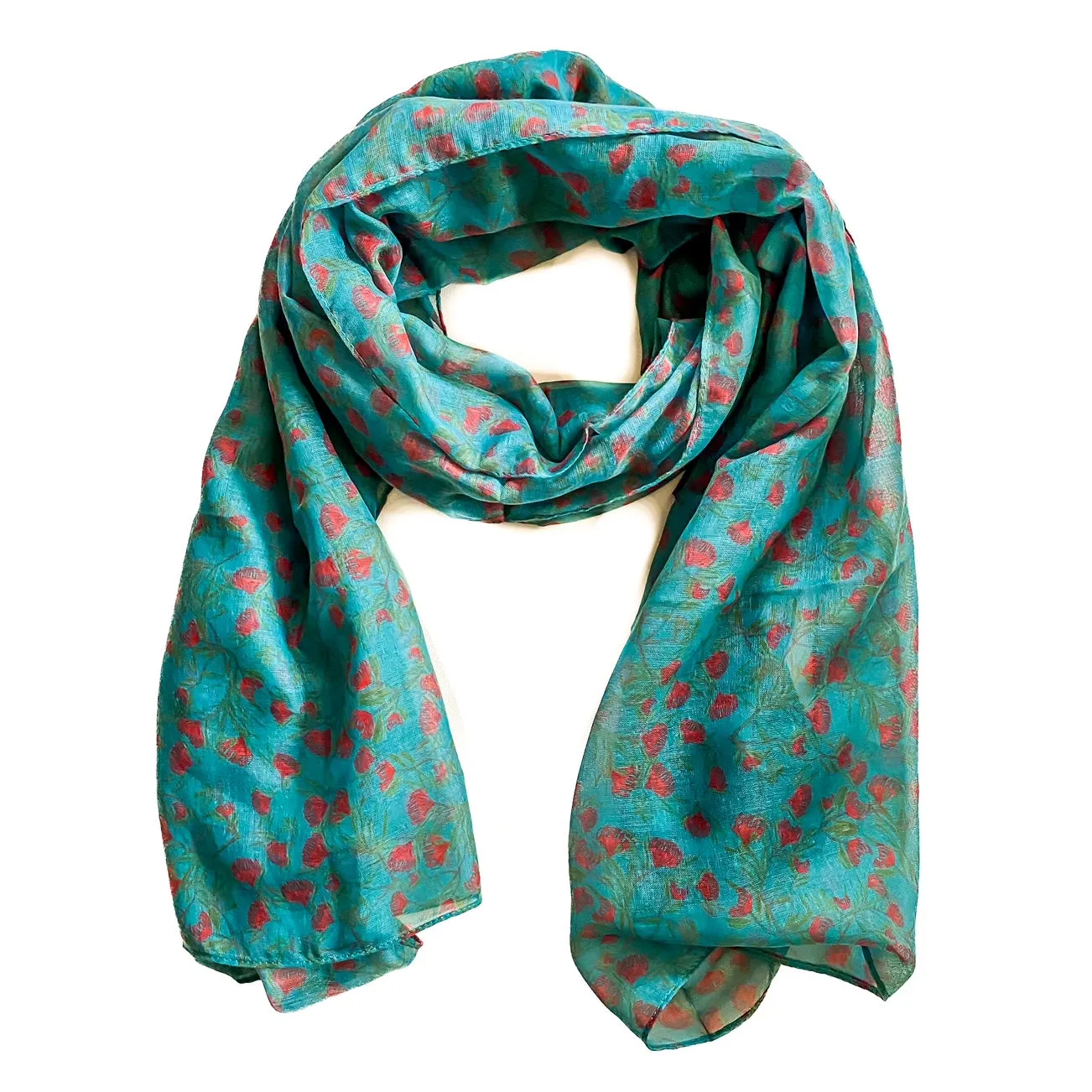 Tasmanian Waratah Scarf