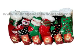 Teens Christmas Insulated House Socks Wholesale