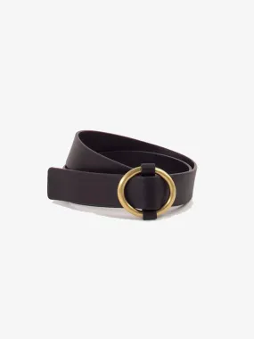 Tisao Leather Belt – Black