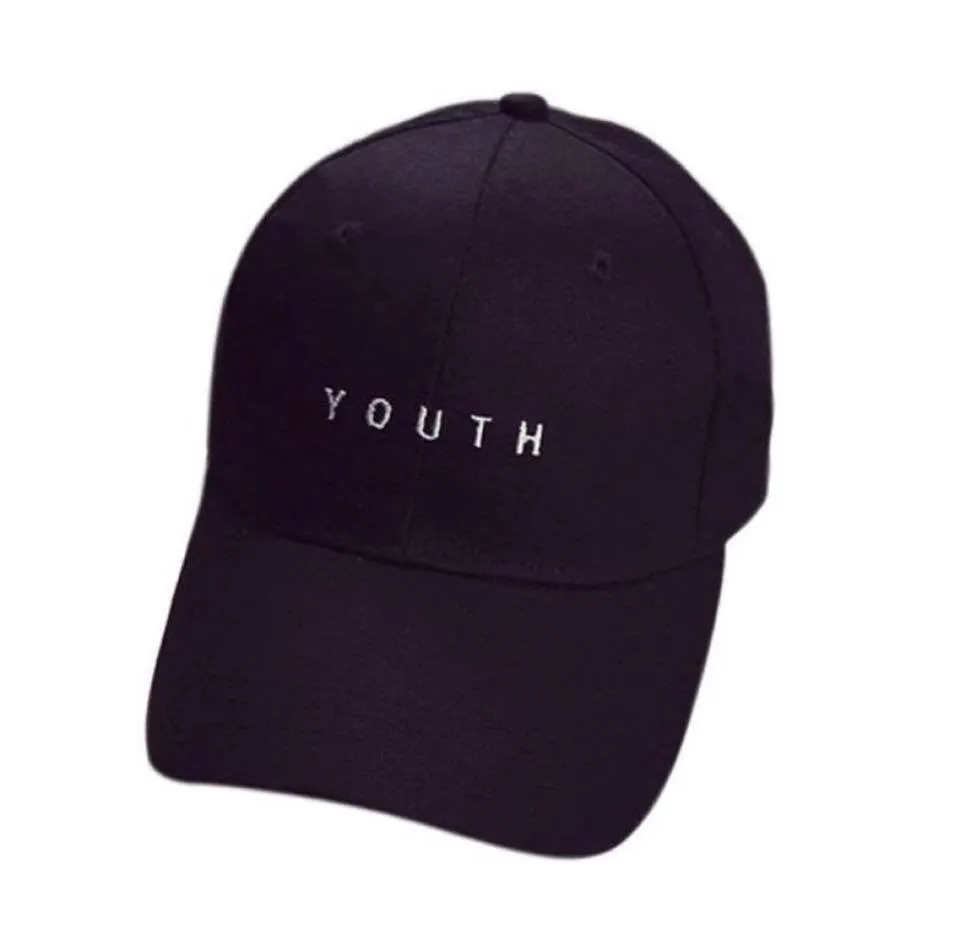 Trendy Unisex Cotton Youth Cap Statement