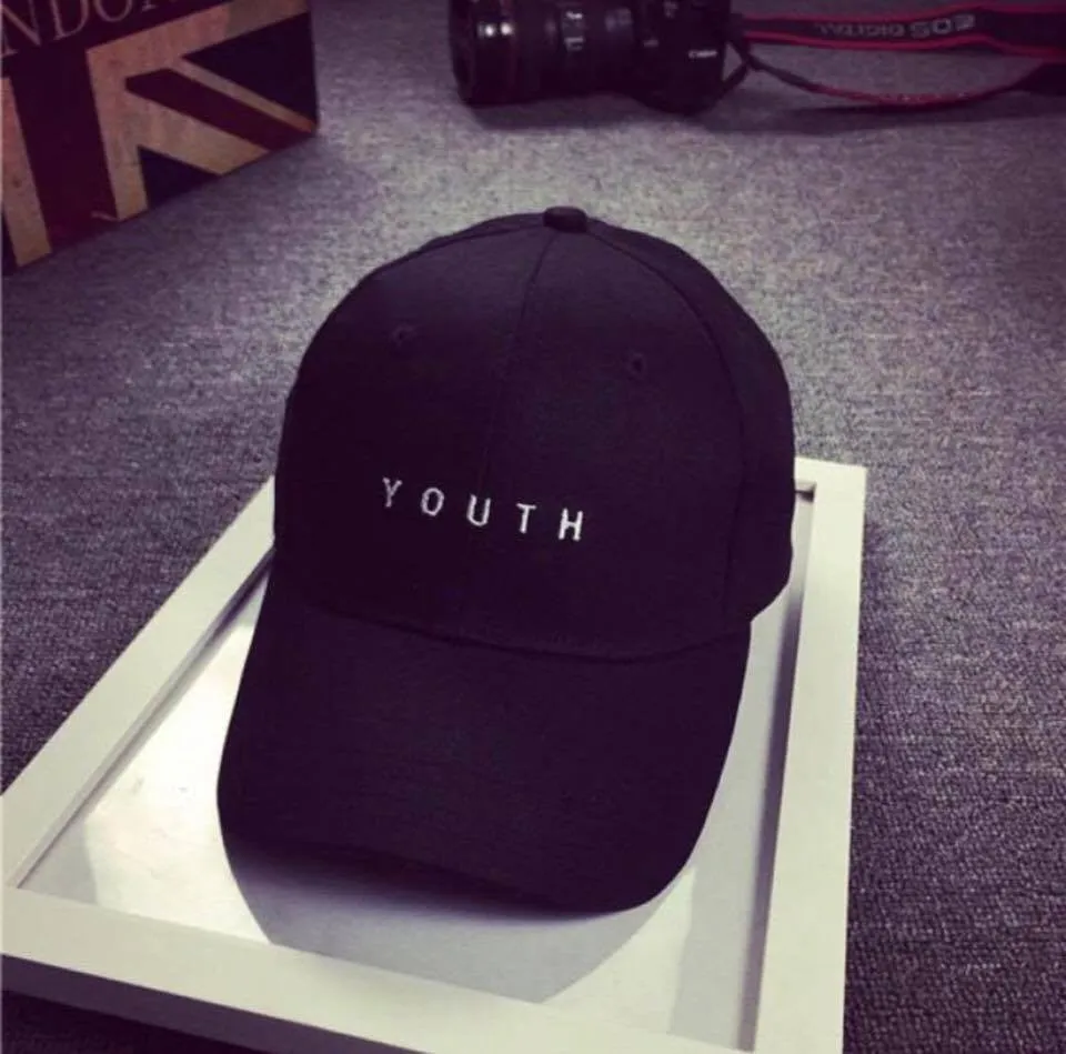 Trendy Unisex Cotton Youth Cap Statement