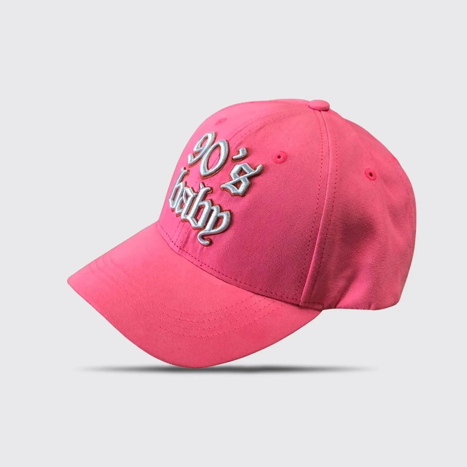 TYNT- ladies pink suede cap  (90,s Baby) Limited edition