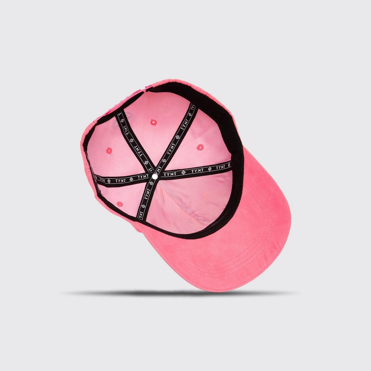 TYNT- ladies pink suede cap  (90,s Baby) Limited edition