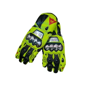 Valentino Rossi Replica Leather Gloves MotoGP