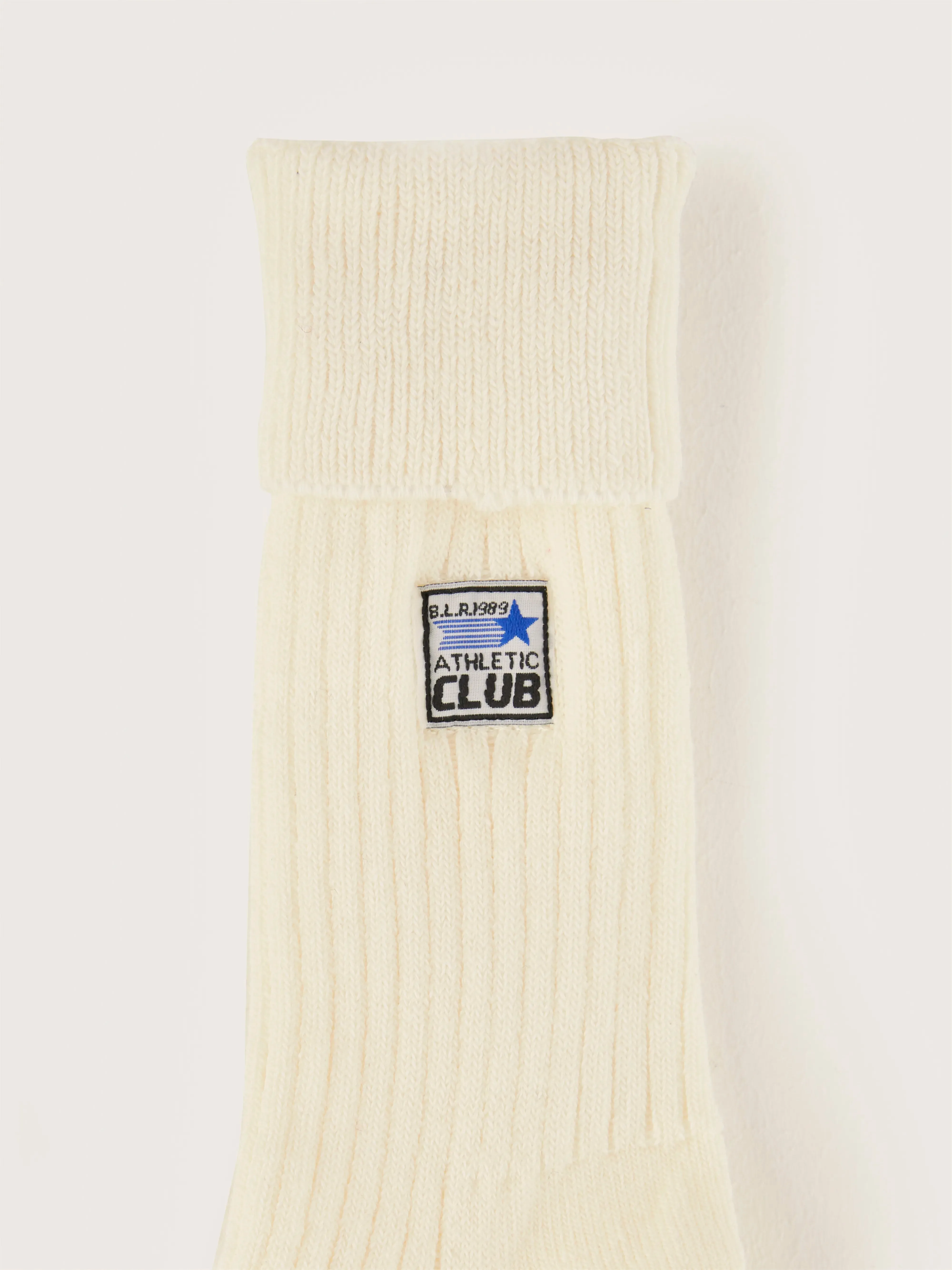 Vocani ribbed socks (242 / W / ECRU)