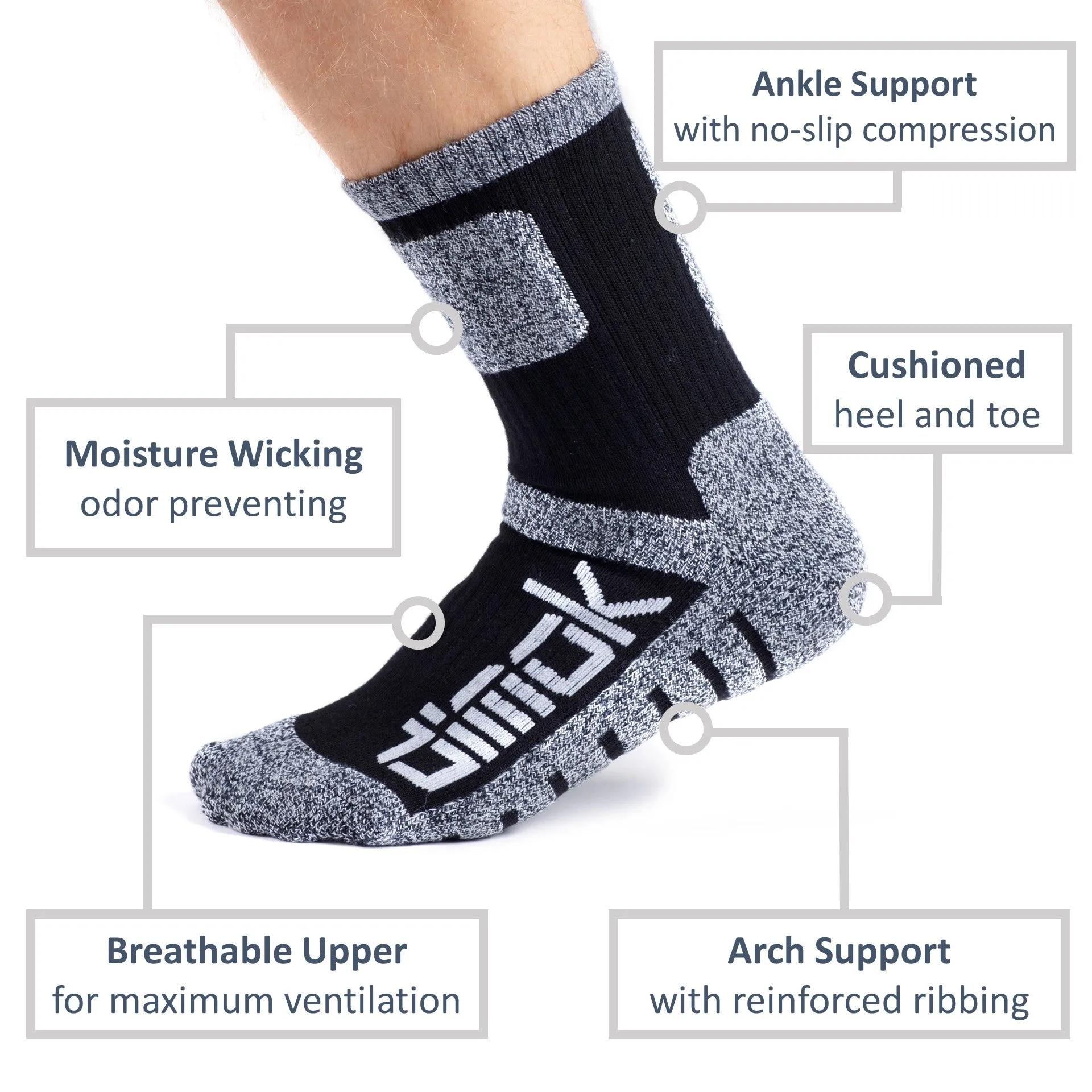 Warm Socks For Men Hiking Socks Hockey Athletic Mens Winter Socks Sports Youth