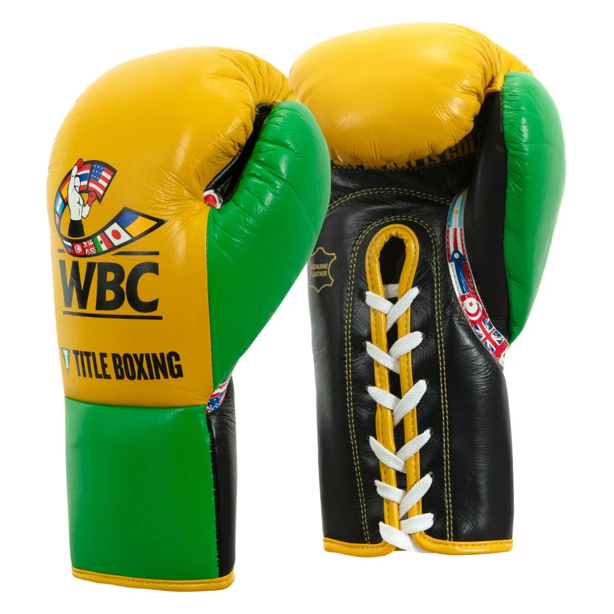 WBC by TITLE Boxing Jose Sulaiman Leather Gloves