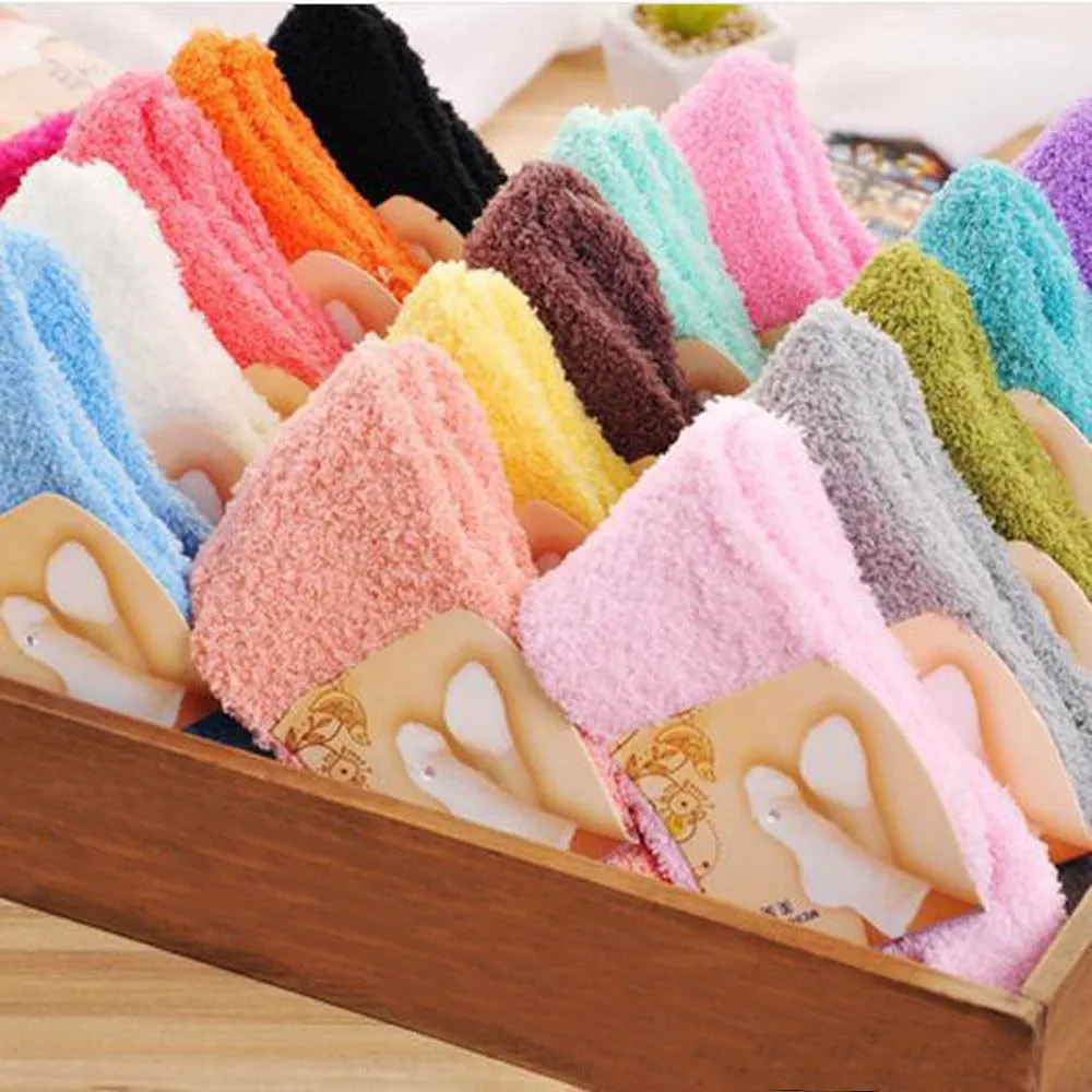 Women's Winter Warm Velvet Soft Fluffy Socks