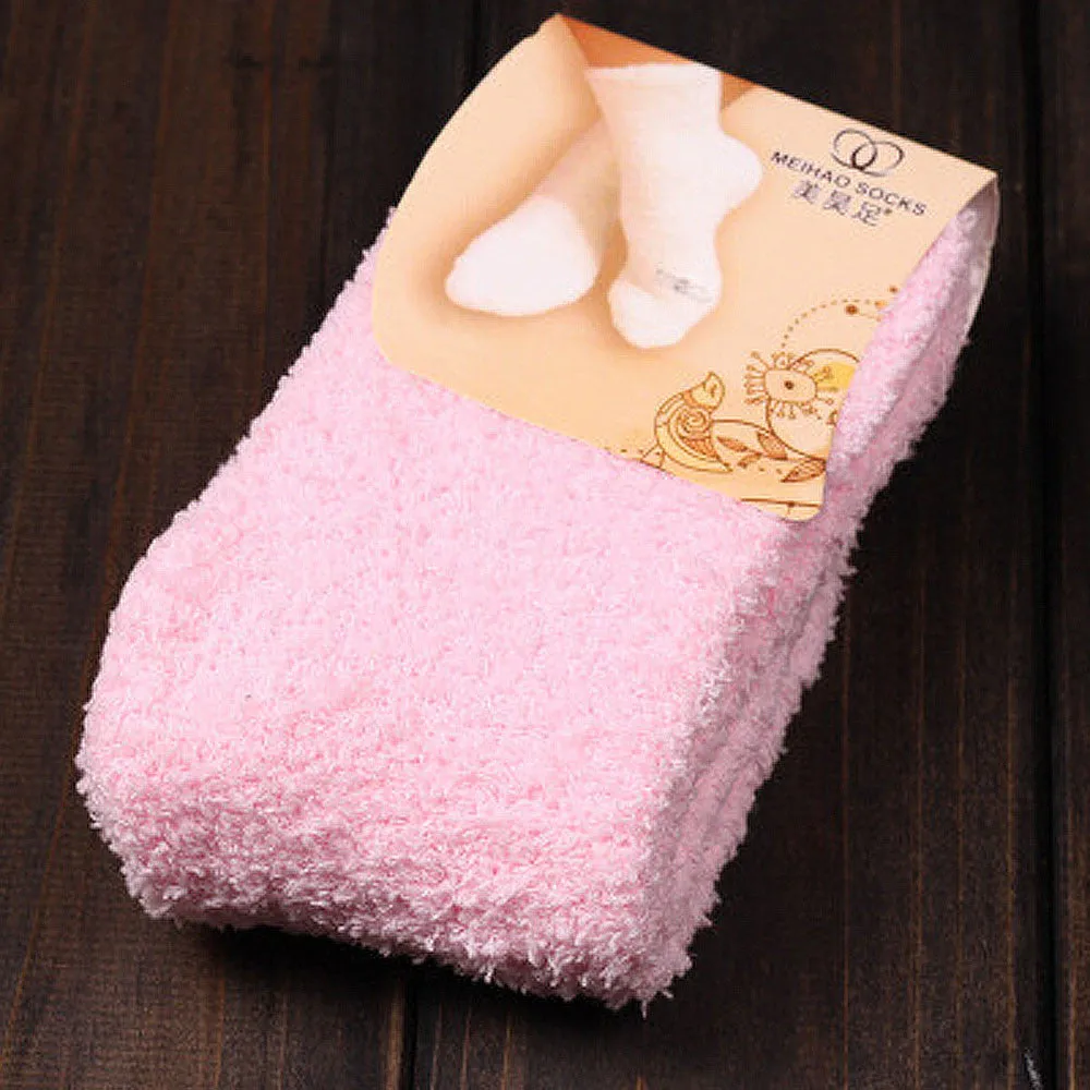 Women's Winter Warm Velvet Soft Fluffy Socks