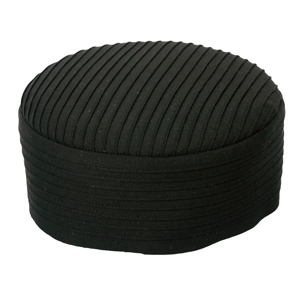 Zuhd Black Soft Sunnah Cap